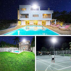 600W LED Stadium Flood Lights Outdoor(3050W Equivalent),67500LM Super Bright LED Arena Lights,100-277V IP66 Waterproof 5000K Daylight White Commercial Lighting for Sports Fields and Counts