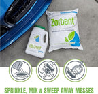 Liquid Spill Kit | 16X More Absorbent than Clay, Commercial-Grade Vomit, Urine, Oil, All Liquids Spill Powder, Reusable