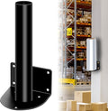 Wall Mountable Stretch Film Roll Stand, Fits up to 20" Stretch Film, Shrink Wrap Dispenser Holder Bracket with 7 Screws for Industry Manufacturing Logistics Retail, Shrink Wrap Not Included