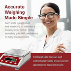 Fristaden Lab Scale | HTP Series (10 kg x 0.1 g (Square Pan))