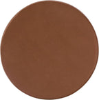 HomePop Home Decor | Upholstered Round Storage Ottoman | Ottoman with Storage for Living Room & Bedroom, Spice Orange Velvet Large