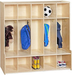 Contender C51000F 5 Section Seat Locker 46.75" W Assembled