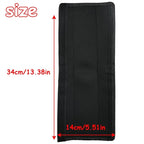 2 Pack 13.38 * 5.51in Armrest Handle Cover,Universal Handle Sleeve Cover Replacement Pushchair Handle Cover Accessory Elastic Dust Proof Protector Sleeve for Pushchair Pram(Black)
