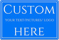 Custom Sign, Custom Metal Signs Personalized，Double-sided，Aluminum Weatherproof Metal Sign Multiple Sizes, Customize for Office, Business, Workplace, office, Home, Delivery Signs(16 * 12 Inch)