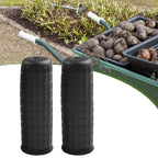 2Pcs Garden Wheelbarrow Handles Handle Grip Covers Weatherproof Anti Slip Handle Wraps for Trolley Carts Lawn Mowers Tractors