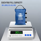 CROWN SHADES Sand Bags for Canopy Legs Sandbags for Weight-Canopy Weights, Pop Up Tent Weights Bags, Blue