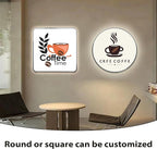 Custom Light Box Sign for Business, Single Sided Advertising Light Box, LED Business Outdoor sign for Storefronts, Bars, Restaurants, Salons, Hotels, Coffee Shops, Waterproof