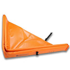 Folding Duck Ponds (Orange, 6' x 6') Foam Core Side Wall - Manufactured in The U.S.A.