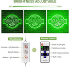 Custom Name Garage Neon Sign, Personalized LED Garage Neon Light, Customizable Mechanic Shop Light Up Sign for Man Cave, Car Repair, Auto Workshop, Home Garage Decor, Gift for Dad, Husband, Father's Day Gift