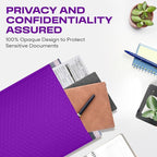Purple 12.5x19.5 Inch Large Poly Bubble Mailers #6 | Padded Envelopes with Self Seal | Air Lined Cushioned Bubble Mailer | Usable Size 12.5x15 | 50 Pack Bulk | Lightweight shipping Bags