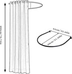 HIYOUGO Fitting Room Clothing Store, Simple Portable Dressing Room Wall-Mounted Changing Room with U Shaped Rod Privacy Screen for forboutique Retail Store Kiosk Shop (Size:80x85x200cm,Color:Pink)