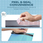 Light Blue Small Bubble Mailers 4x8 Inch #000 | Thick Padded Poly Bubble Mailer Envelopes | 1000 Pack Bulk | Trading Card Sports Card Shipping