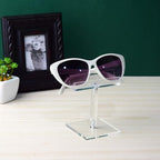 MOOCA 6 Pcs Acrylic Sunglasses Frame Stand, Sunglasses Rack Display, Eyewear Display Stand, Eyeglass Holder, 2 3/4 W X4 H in