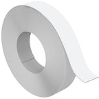Melamine Edge Banding, 5/8 inch x 50ft roll of Veneer White Edge Banding Pre-glued, Real Wood Tape for Cabinet Repair & Furniture Restoration