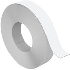 White Melamine Edge Banding, 1/2 inch x 50ft roll of Veneer Edge Banding Pre-glued, Real Wood Tape Banding for Cabinet Repair