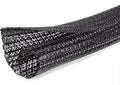 10ft - 1/4 inch Cord Protector Cable Sleeve Split Wire Loom Tubing for Power Cord Audio USB Cable, Cord Sleeve Cable Management for TV Computer, Cord Protectors from Pets Chewing, Black