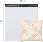 Metronic Poly Mailers 24x24 100PC White, Extra Large Shipping Bags Mailing Envelopes with Strong Adhesive, 2.5Mil Thick Mailers Poly Bags for Shipping, Mailing Bag Packaging Bag for Small Business