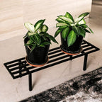 Zhongma One Tier Metal Plant Stand(45.67 L x 8.66 W x 7.9 H) Heavy Duty Plant Holder for Home, Window,Garden, Plant Lovers, Display Stand …