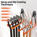 Garage Hooks Heavy Duty, 10 Pack Wall Mount Storage Hangers with Extension Cord Holder Organizer, for Power Tool, Garden Tool, Utility, Ladder, Hose and More