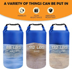 Canopy Water Weight Bag,112 LBS Canopy Weights Sand Bags,Canopy Tent Weights for Canopy Legs,Heavy Duty Weights Bags for Pop Up Tent Gazebo Legs(Without Sand)
