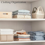 Acrylic Shelf Dividers for Closet Organization: 10" Tall Clear Closet Dividers for Shelves - Free-Standing Shelf Separators for Clothes Sweater Purse