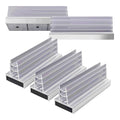 Master Magnetics Magnetic Sign Holder Pack - Magnetic Sign Holders for Door Frames, Metal Shelves, Whiteboards - Powerful Magnet - Retail EZ Grip Holder - 3" L x 1" W x 0.75" H - 5-Pack