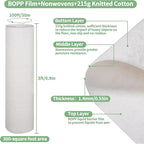 36" x 100' Temporary Floor Protection for Construction, Reusable Heavy Duty Floor Covering Roll for Hardwood Floors Tile & Paint, Anti Slip, Waterproof Carpet Protector Covers 300 sqft (3' x 100')