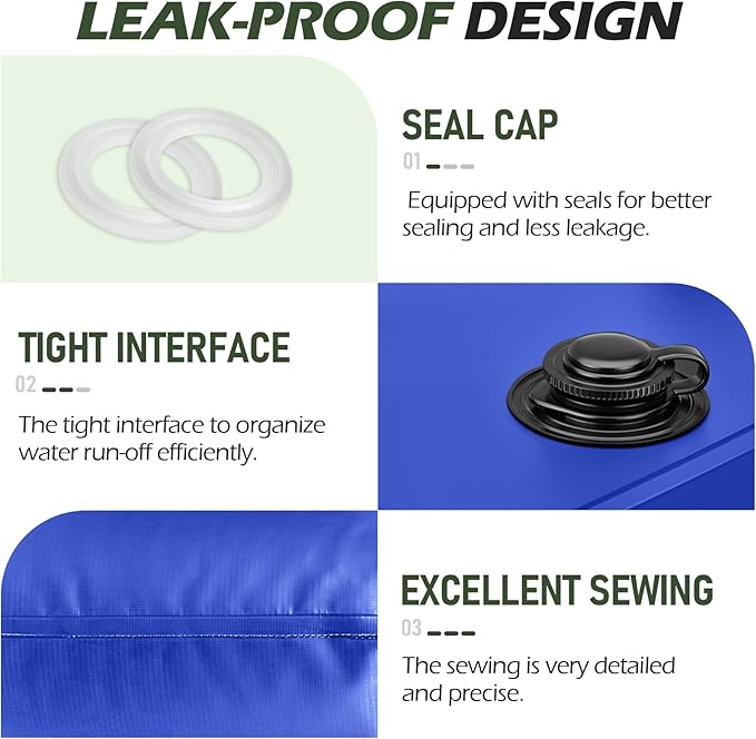 Canopy Weights, 220 LBS Heavy Duty Set of 4 Tent Water Leg Bags for Outdoor Gazebos, Umbrellas, Pergolas, Sunshades & Patio Furniture (Blue 25L x 4)