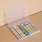 Large Bead Storage Box - 16 Grids Clear Organizer, 1 Pack,Portable for Jewelry,Diamonds,Hardware,Craft Accessories Grid Plastic Box,Oil Painting Color Palette,Ring Earring Storage Box