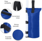 COOSHADE Canopy Tent Sand Bags Gazebo Weights Bags,4 Pack,112LBS,Blue