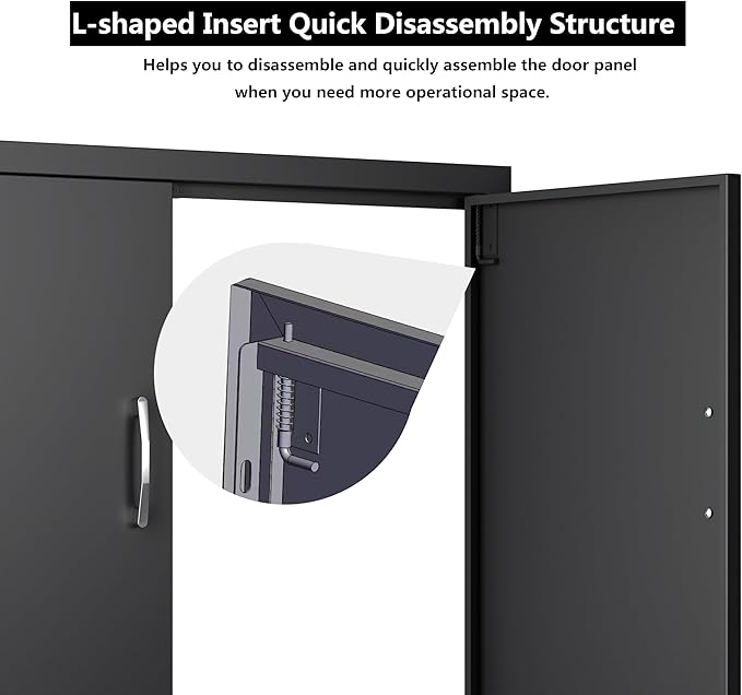 BBQ Outdoor Kitchen Access Doors Access Door for Outdoor Kitchen Commercial BBQ Island, Grilling Station, Barbeque Grill (24" x 31")
