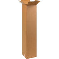 BOX USA 10 x 10 x 48 Corrugated Cardboard Boxes, Tall 10"L x 10"W x 48"H, Pack of 20 | Shipping, Packaging, Moving, Storage Box for Home or Business, Strong Wholesale Bulk Boxes
