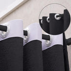 Fitting Room for Boutique, Portable Dressing Room Clothing Store, U-Shap Changing Room with Shading Curtain Privacy Screen for for Retail Store Kiosk Shop (Size:80x85x200cm,Color:Black)