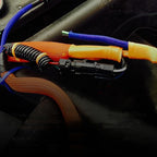 Electriduct 3/4" PET Expandable Braid Sleeving Flame Retardant Flexible Wire Mesh for Cord Management and Cable Protection - 250 Feet - Black