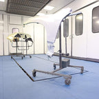 PIG New Grippy Paint Booth Mat | Reduces Paint Defects and Color Casting | Static Dissipative | 32" x 100' Roll | PM50086