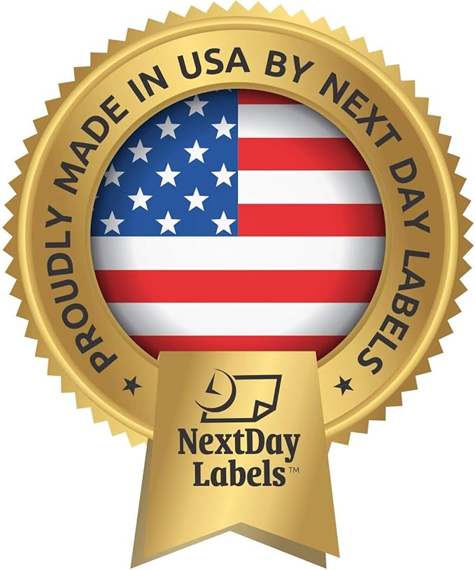 NextDayLabels - 8-1/2 x 11 Neon Color High Light Fluorescent Labels for Laser & Inkjet Printer (Pink Fluorescent, 4 x 2-10 Per Page | 1000 Labels)