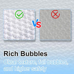 Ireer 20 Pack Extra Large 18 x 22" Bubble Mailers Poly Padded Envelopes Cushioned Mailing Envelopes Bubble Padded Mailers Self Adhesive Waterproof Shipping Bags for Business Christmas Gift Packaging