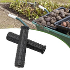 2 Pieces Garden Wheelbarrow Handles Handlebar Grips, Directly Replace, Anti Slip, Weatherproof Handle Wraps for Trolley Carts