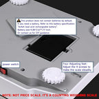 Counting Scale 30kg/66lb x 0.5g Digital Bench Scale for Parts and Coins kg/g/lb/oz Electronic Gram Scale Large Range Lab Industrial Inventory Piece Counting Balance Scales
