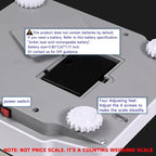 Counting Scale 15kg/33lb x 0.5g Digital Bench Scale for Parts and Coins kg/g/lb/oz Electronic Gram Scale Large Range Lab Industrial Inventory Piece Counting Balance Scales