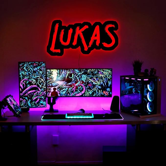 Custom LED Neon Sign | Wedding & Name Signs | Wall Decor