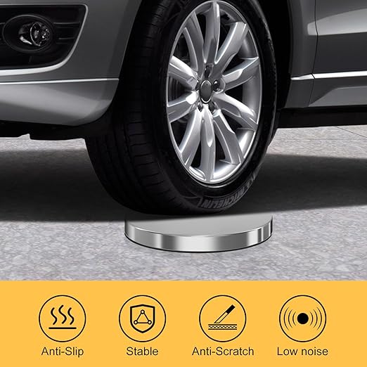 kaiyomi 4Pcs Stanchions with Red Velvet Ropes Set, 5 Feet Velvet Ropes and Posts Poles for Red Carpet Party Decoration and 360° Photo Booth (Silver)