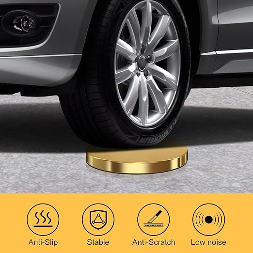 kaiyomi 8Pcs Stanchions with Red Velvet Ropes Set, 5 Feet Velvet Ropes and Posts Poles for Red Carpet Party Decoration and 360° Photo Booth (Golden)