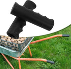2 Pieces Garden Wheelbarrow Handles Handlebar Grips, Directly Replace, Anti Slip, Weatherproof Handle Wraps for Trolley Carts