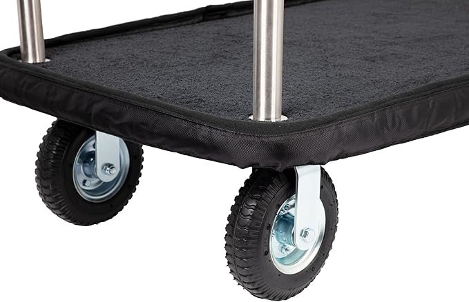 Bellman Cart Bumper Guard & Wall Protector - Lightweight & Compact Non-Marring Protection for Luggage - Hotel, Airport & Travel Accessory for Indoor & Outdoor Use - Medium