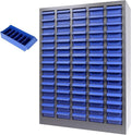 75 Drawers Alloy Steel Nut and Bolt Organizer, Parts Cabinet with Adjustable Shelves and Label Stickers, Bolt Organizer for Nuts Bolts Parts Screws Small Items