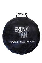 Pop Up Spray Tan Tent for Professionals - Waterproof Booth With Portable Carrying Case for Spray Tan Salons - Self Tanning Black by Bronze Tan