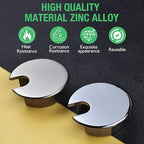 1 Pcs Desk Grommet 1-3/8" / 35 mm, Desk Cord Hole Cover, Cable Grommet Metal Zinc Alloy Materilal, Desk Hole Grommet for Home & Office Pc, Detachable Cable Cord Organizer-Bronze