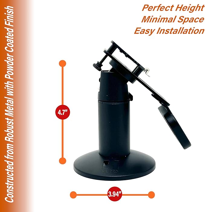 Point of Sale Stand -Swivel Stand for Ingenico Lane 3000, 3600, 5000, 7000, 8000,Axium RX5000, Axium RX7000, Axium RX9000 and Desk 1500 pinpad