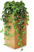 alyptus Fake Pothos Hanging Plants - 33" Set of 2 Artificial Silk Ivy Vines with Pots, Realistic Faux Greenery for Indoor Home Decor, Low Maintenance Hanging Plant Decoration (Golden Green)